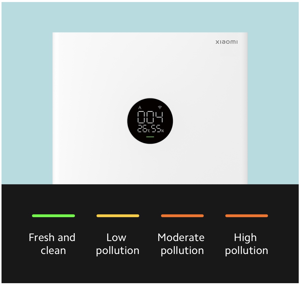 Xiaomi Air Purifier 4 Lite هشدار تعویض فیلتر