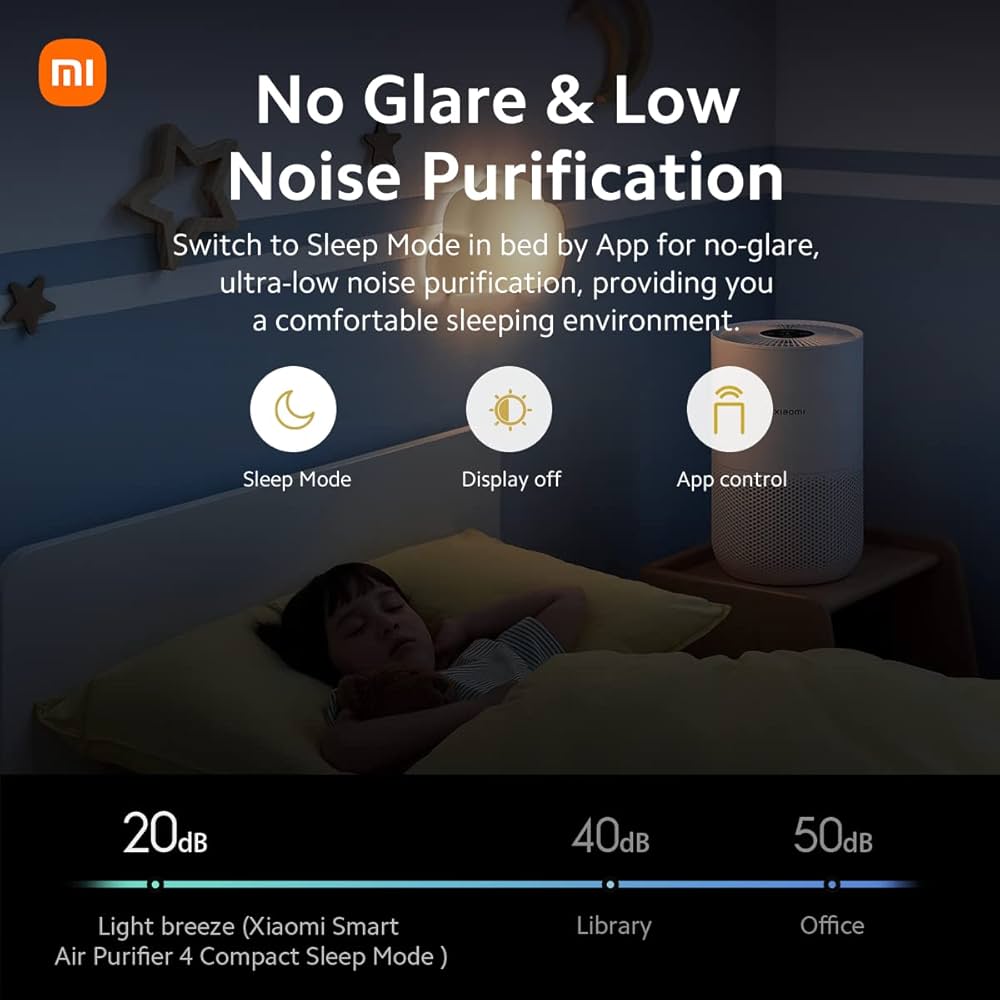 تصفیهکننده هوای شیائومی Xiaomi Smart Air Purifier 4 Compact | هوای پاک و هوشمند